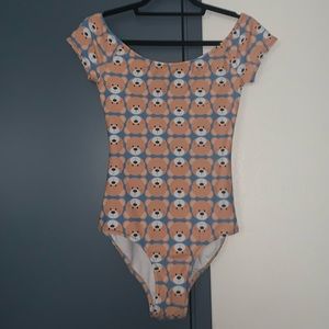 Chameleon Activewear Cap sleeve leotard